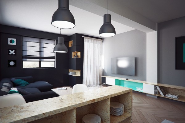 4 lựa chọn cho căn hộ 40m2 rộng thênh thang