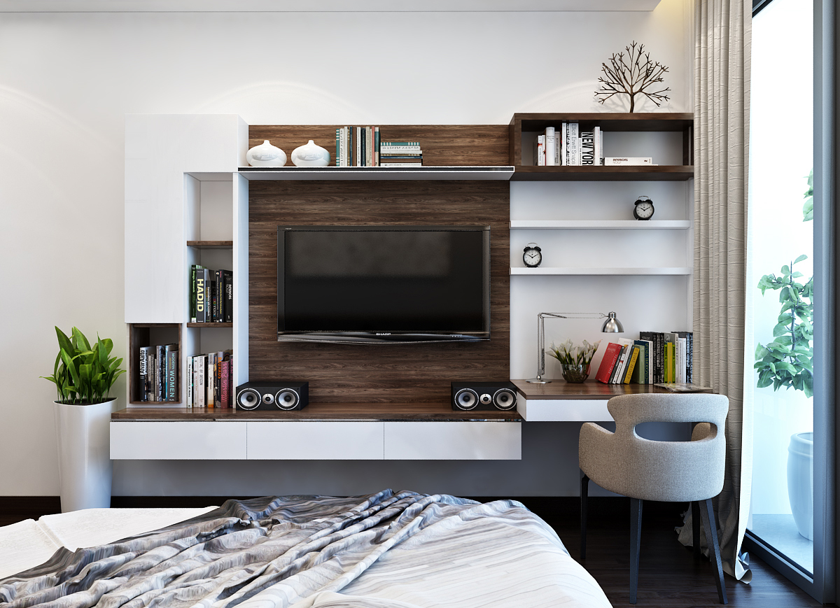 Bố trí căn hộ 2 phòng ngủ cho 4 người