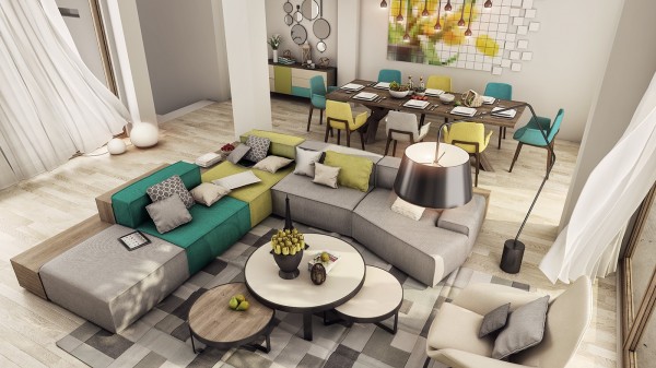 Hai mẫu căn hộ hiện đại dành cho gia đình trẻ