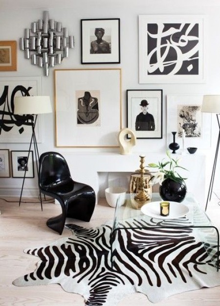 Sang trọng với căn hộ đơn sắc