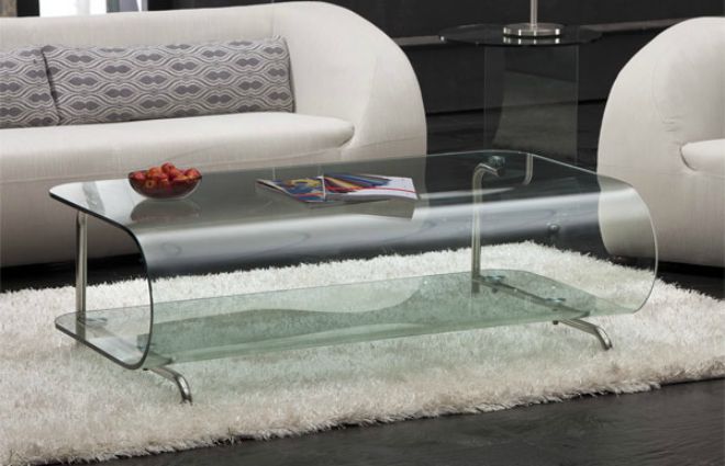 Những kiểu bàn kính hiện đại cho gia đình