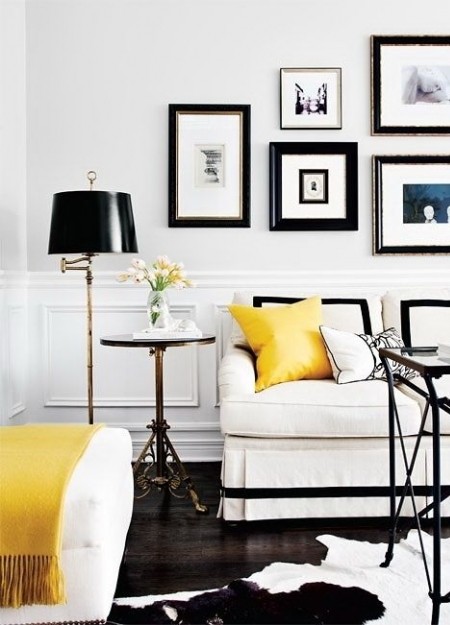 Sang trọng với căn hộ đơn sắc