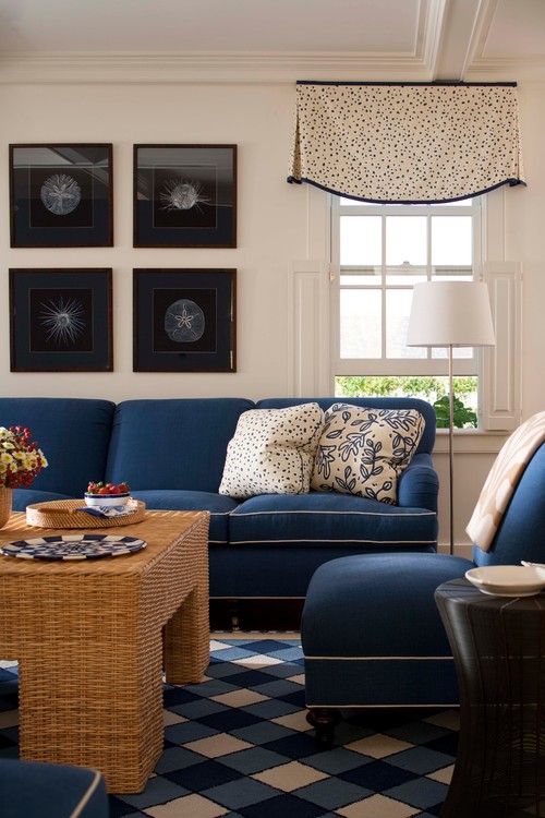 Phối màu xanh da trời với nhiều sắc thái cho nhà thêm đẹp